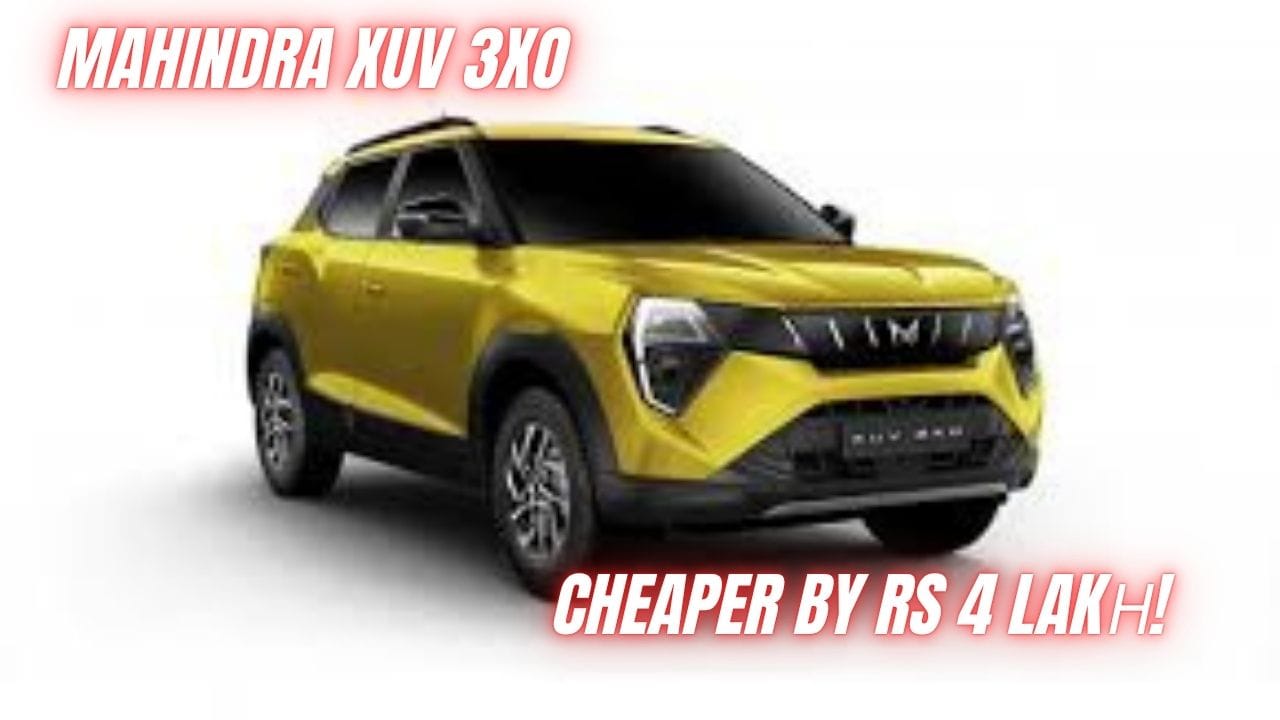Mahindra XUV 3XO की अंतरराष्ट्रीय कीमत में कटौती